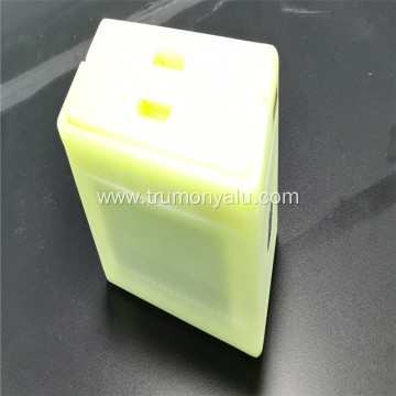 Non polluting Aluminum plate for aluminum fuel battery